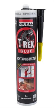 Клей монтажный SOUDAL T-REX, 380мл, моментальная схватываемость, белый 85340
