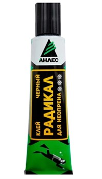 Клей Анлес Радикал, 40мл, универсальный, особопрочный, морозостойкий, черный 85539