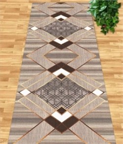 Коврик для ванной 1.2-091, 1200мм, с 3D рисунком, в рулоне 15м, полиэстер, на метраж 90586