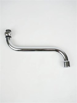 Излив/гусак для смесителя POTATO P2818S, длина 200мм, диаметр 18мм 89546