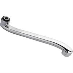 Излив/гусак для смесителя POTATO P40S, длина 400мм, диаметр 18мм 89545