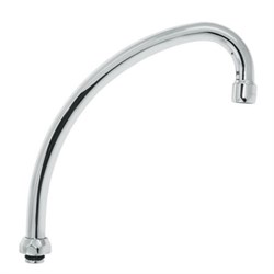 Излив/гусак для смесителя SMS Е203, длина 250мм, диаметр 18мм 82654