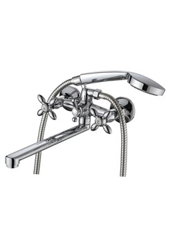 Смеситель для ванны AMMORE  A4588-F, двухвентильный, излив 300мм, хром 89440