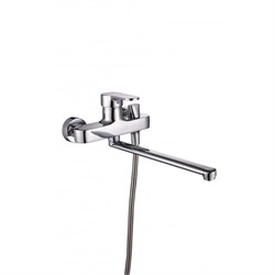 Смеситель для ванны Dikalan D2261, однорычажный, излив 335мм, хром 86121