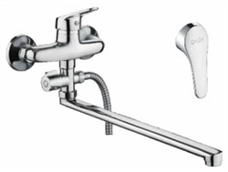 Смеситель для ванны D-LIN D140309-2, однорычажный, излив 300мм, хром 89520