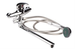 Смеситель для ванны STOMEGA 3307N, однорычажный, излив 300мм, хром 82647