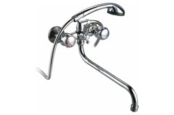 Смеситель для ванны TSARSBERG TSB-111-34, двухвентильный, излив 300мм, хром 87505