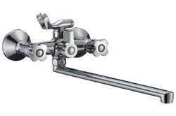 Смеситель для ванны РМС SL116-140, однорычажный, излив 350мм, хром 88312