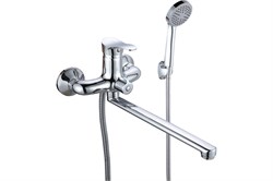 Смеситель для ванны РМС SL86-006E, однорычажный, излив 300мм, хром 88333