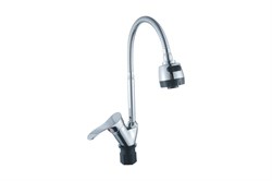 Смеситель для кухни ЭВЕРЕСТ B58-214М, однорычажный, на гайке, хром 89481