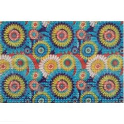 Коврик придверный Герберы, 40х60см, фотопринт, ПВХ 78368