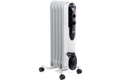 Радиатор электрический масляный MTX OCH-1000, 5 секций, 1000Вт, белый 88450