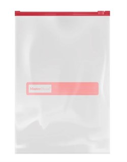 Пакеты с защелкой zip-lock (бегунком) Master House 75167 для заморозки, 20x25см, 2л, упаковка 10шт. 87156