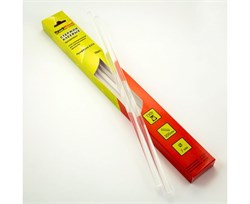 Стержень клеевой для термопистолета ПрофКлей-8374, 7ммx300мм, 10шт в наборе, прозрачный 83979