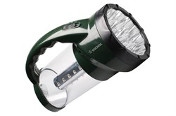Фонарь кемпинговый КОСМОС KOCAP2008L-LED, аккумуляторный, встроенная вилка 220В, 24+19 светодиодов, 2 режима 18570