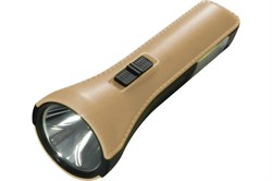 Фонарь ручной КОСМОС Ac1013Lith, с фокусировкой луча, аккумуляторный, кабель micro-USB, 1 LED 1W+1COВ светодиода, 2 режима 65691