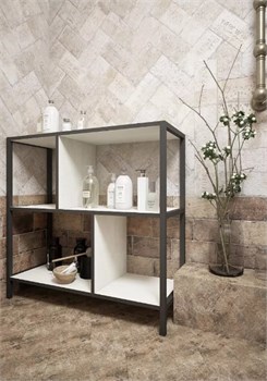 Стеллаж Лофт №3 800х790х900мм, светлое дерево 91354