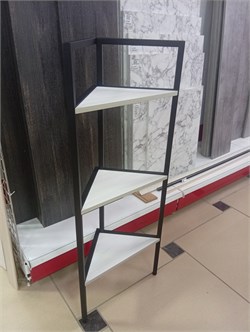 Стеллаж угловой Лофт 320x110x320мм, светлое дерево 62865