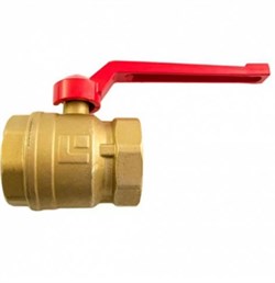 Кран шаровый STI, 1", гайка-гайка, внутренняя/внутренняя резьба, ручка рычаг, латунный 81976