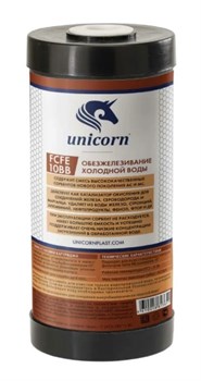 Картридж Unicorn FCFE 10ВВ 10 дюймов, 5мкм, для механической очистки воды, для удаления железа, пропиленовый 75341