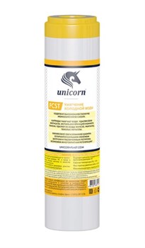 Картридж Unicorn FCST 10ВВ 10 дюймов, 1мкм, для механической очистки воды, для удаления солей жесткости, пропиленовый 75343