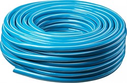 Шланг поливочный Grinda CLASSIC 8-429001-1/2-50, 1/2дюйм, 50м, ПВХ, трехслойный, армированный, голубой, на метраж 59800