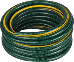 Шланг поливочный Grinda Standard 429000-1/2-50, 1/2дюйма, 50м, ПВХ, трехслойный, армированный, зеленый 45618