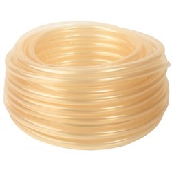 Шланг поливочный Зубр Стандарт 40310-3/4-25, 3/4дюйма, 25м, ПВХ, однослойный, прозрачный, оранжевый 6306