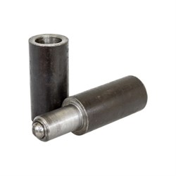 Петля гаражная ПГ-20-100, 20х100мм, приварная, сталь, с впрессованным шариком 55138