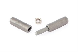 Петля каплевидная TACIT, 20х140мм, приварная, сталь, с подшипником 44346