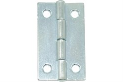 Петля мебельная/карточная МЕТАЛЛИСТ, 50х30мм, оцинкованная сталь 41012