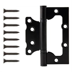 Петля накладная Code Deco B2-BLM, 100х70х2.5мм, универсальная, сталь, матовый черный 80732