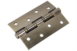 Петля накладная PUNTO 4B AB, 100х70х2мм, универсальная, сталь, бронза 49411