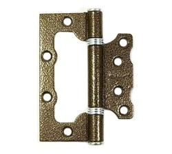 Петля накладная МЕТАЛЛИСТ ПНУ-100, 100x74мм, сталь, медь/желтый цинк 32078