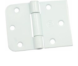 Петля накладная МЕТАЛЛИСТ ПНУ-65, 65x40мм, универсальная, сталь, белая 59005