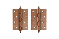 Петля накладная НОРА-М 4"-4ВВ, 100х75х2.5мм, универсальная, сталь, медь 2917