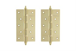 Петля накладная НОРА-М 5"-4ВВ, 125х75х2.5мм, универсальная, сталь, латунь 2923