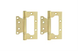 Петля накладная НОРА-М 800-4"SB, 100х75х2.5мм, универсальная, сталь, латунь 12949