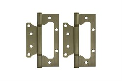 Петля накладная НОРА-М 800-5"АВ, 125х75х2.5мм, универсальная, сталь, матовый хром 44343