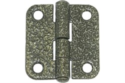 Петля накладная ПН5-40, 40x36мм, универсальная, сталь, антик бронза 14351