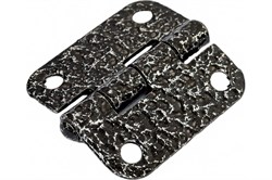 Петля накладная ПН5-40, 40x36мм, универсальная, сталь, антик серебро 14517