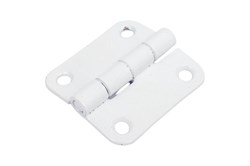 Петля накладная ПН5-40, 40x36мм, универсальная, сталь, белая 11349