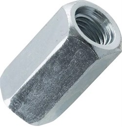 Гайка-втулка соединительная  М8, оцинкованная сталь 86491