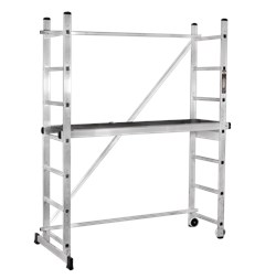 Вышка-тура ВИХРЬ ВТА-3М, 2х7м, алюминиевая 70504