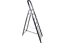 Лестница стремянка АЛЮМЕТ М8407, 7 ступеней, высота 1.45м, стальная 10813