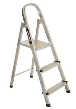 Лестница стремянка ВИХРЬ СС 1х3, 3 ступени, высота 0.64м, стальная 70526