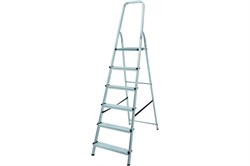 Лестница стремянка НОВАЯ ВЫСОТА NV 1110106, 6 ступеней, высота 3.25м, алюминиевая 67728