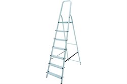 Лестница стремянка НОВАЯ ВЫСОТА NV 1110107, 7 ступеней, высота 3.47м, алюминиевая 67729