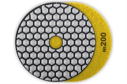 Круг шлифовальный алмазный ЗУБР №200, гибкий, Р200, 100х5мм 89646