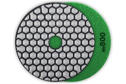 Круг шлифовальный алмазный ЗУБР №800, гибкий, Р800, 100х5мм 89648